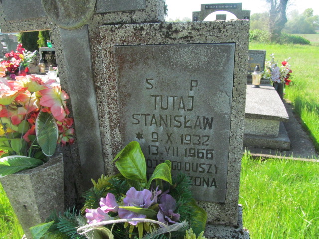 Stanisław Tutaj 1932 Kotowice - Grobonet - Wyszukiwarka osób pochowanych